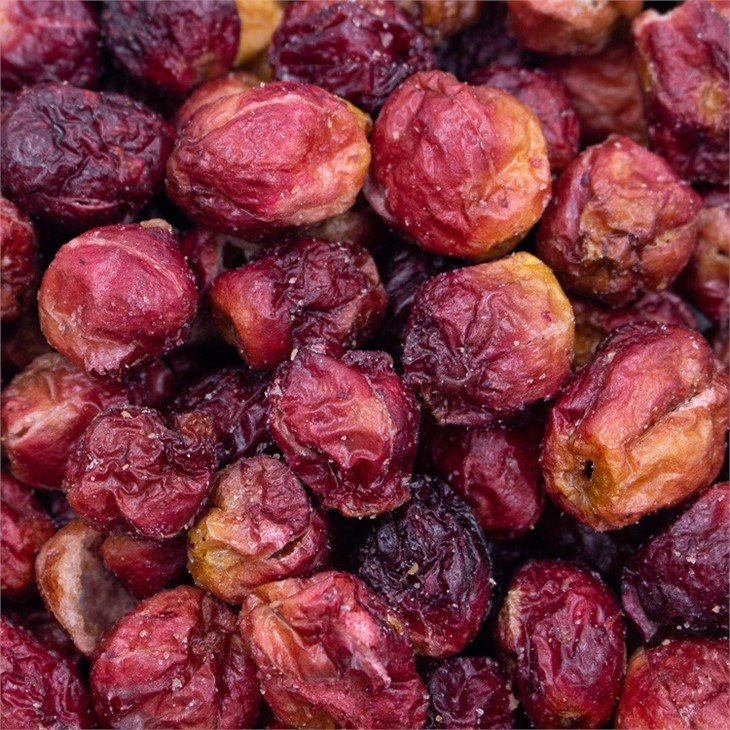 Vacuum Fried Red Grape chips sweet